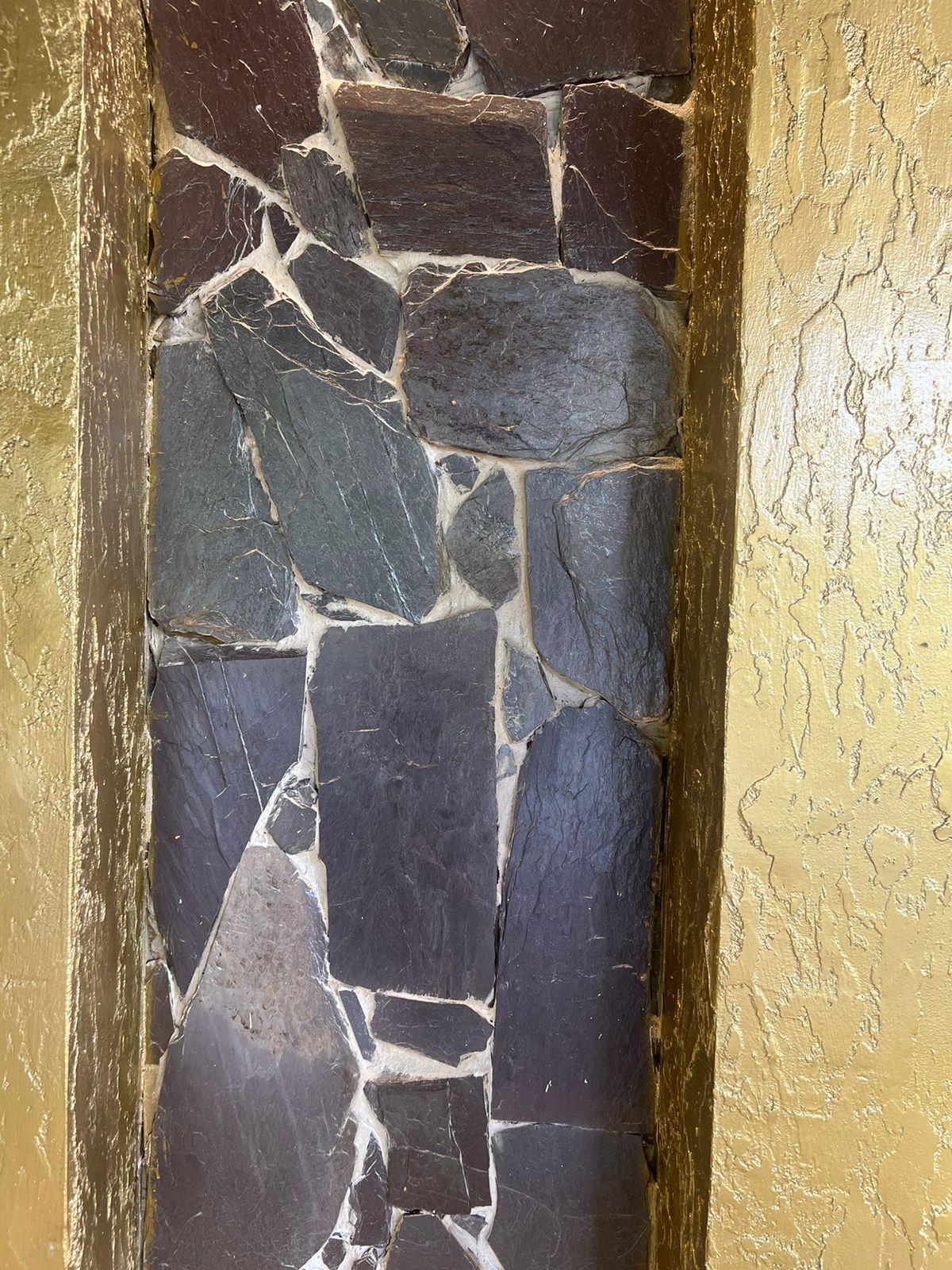 Pizarra morada detalle